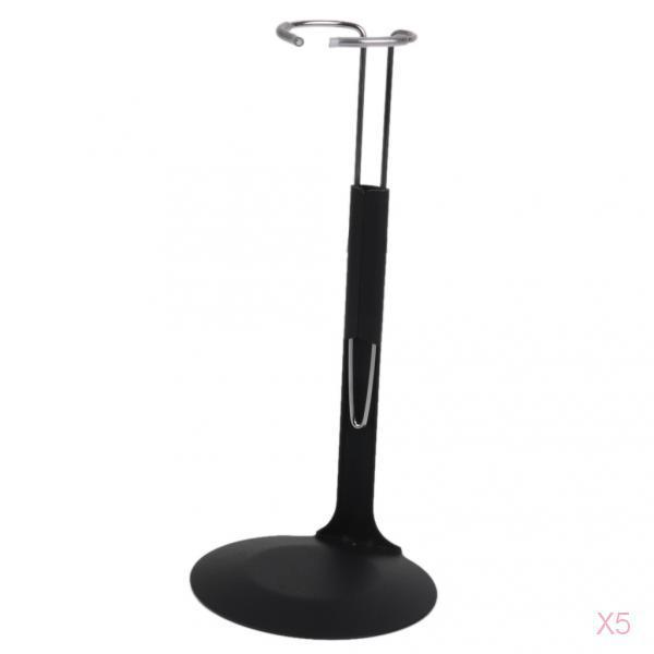 5 Set Action Figure Display Stands C-shaped For 12 Inch Dolls Showcase
