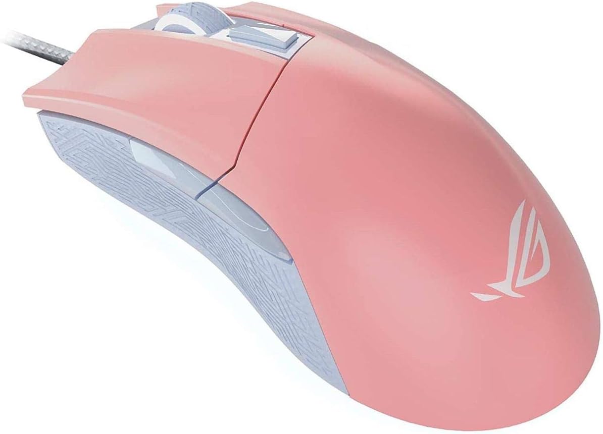 Optical Gaming Mouse for PC - ROG Gladius II | Right-Hand Grip | 12000 DPI Optical Sensor, 400 IPS, Omron Switches | 6 Programmable Buttons | Aura Sync RGB Lighting