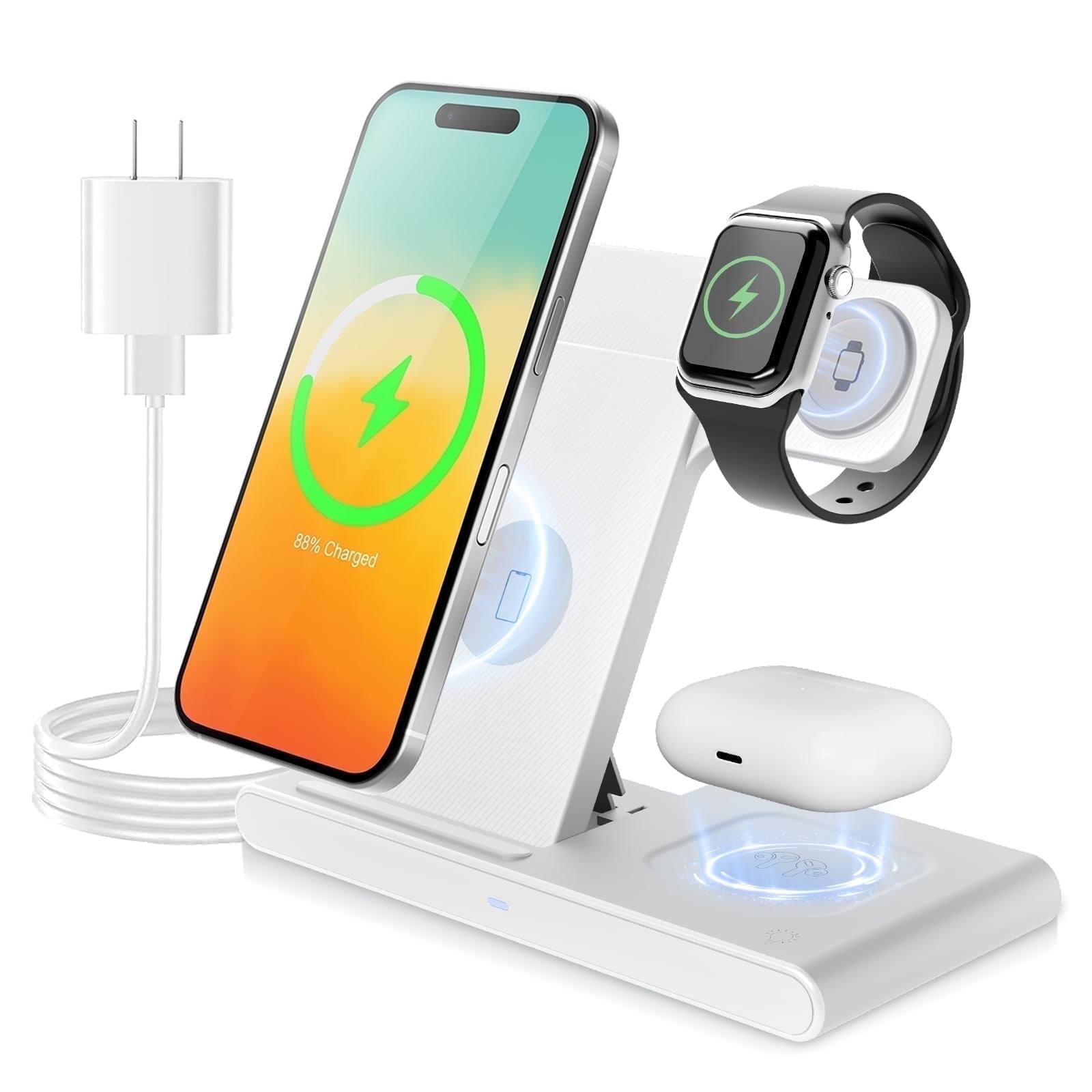 3 in 1 Charging Station for Recent Apple Prodcuts