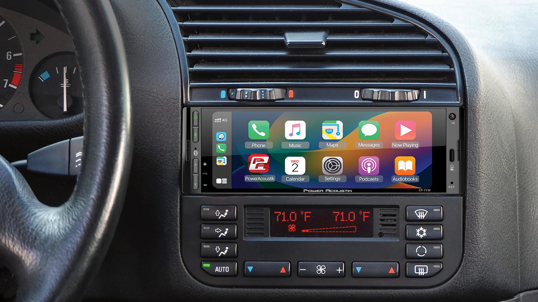 6.5" Color Touchscreen Car Stereo with Bluetooth, Apple Carplay & Android Auto