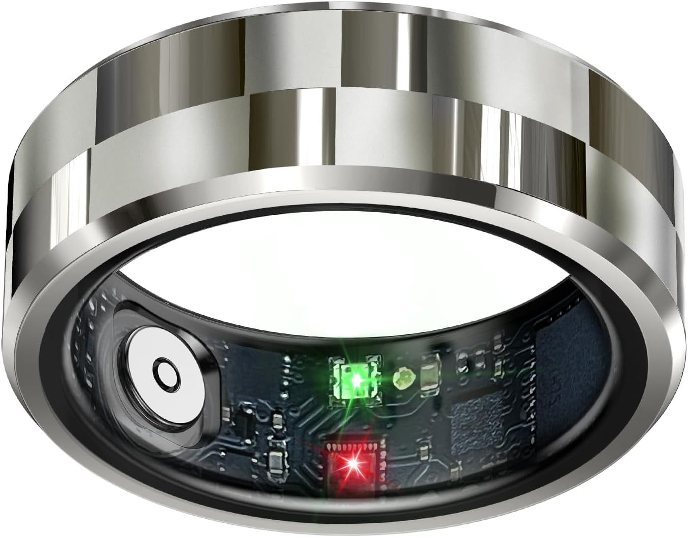 Smart Ring – Health & Sleep Tracker, Heart Rate, Activity Monitor, Air Gestures, Waterproof, 7-Day Battery, iOS/Android