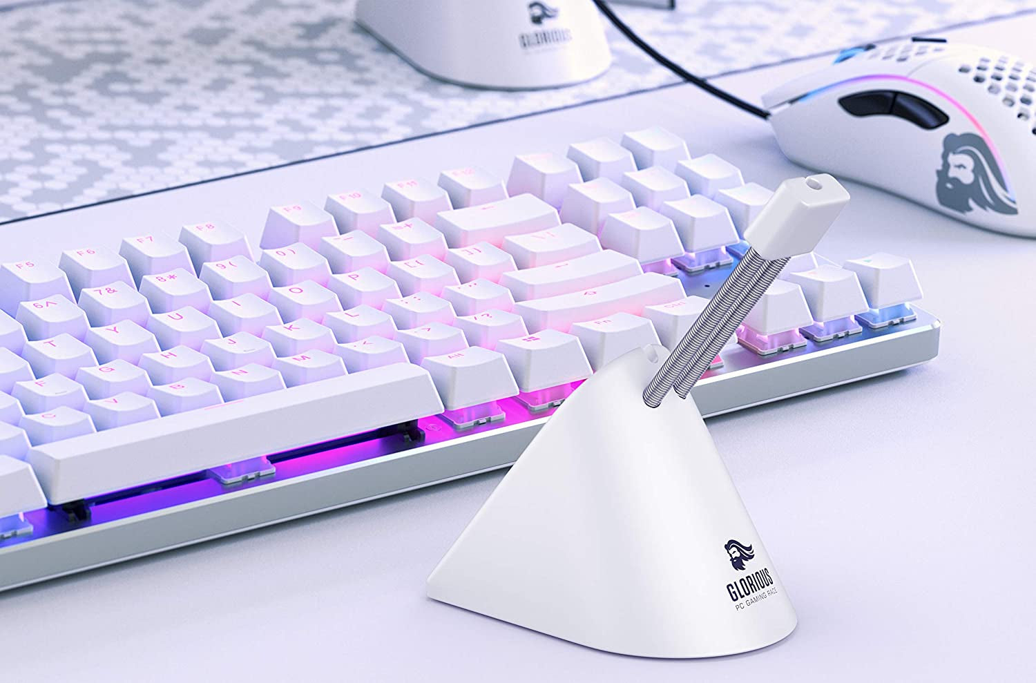 Mouse Bungee - Flexible Mouse Cable Management - Gaming Mouse Accessory