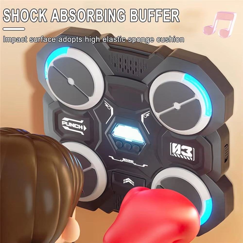 Smart Wall-Mounted Bluetooth Music Boxing Machine for Kids