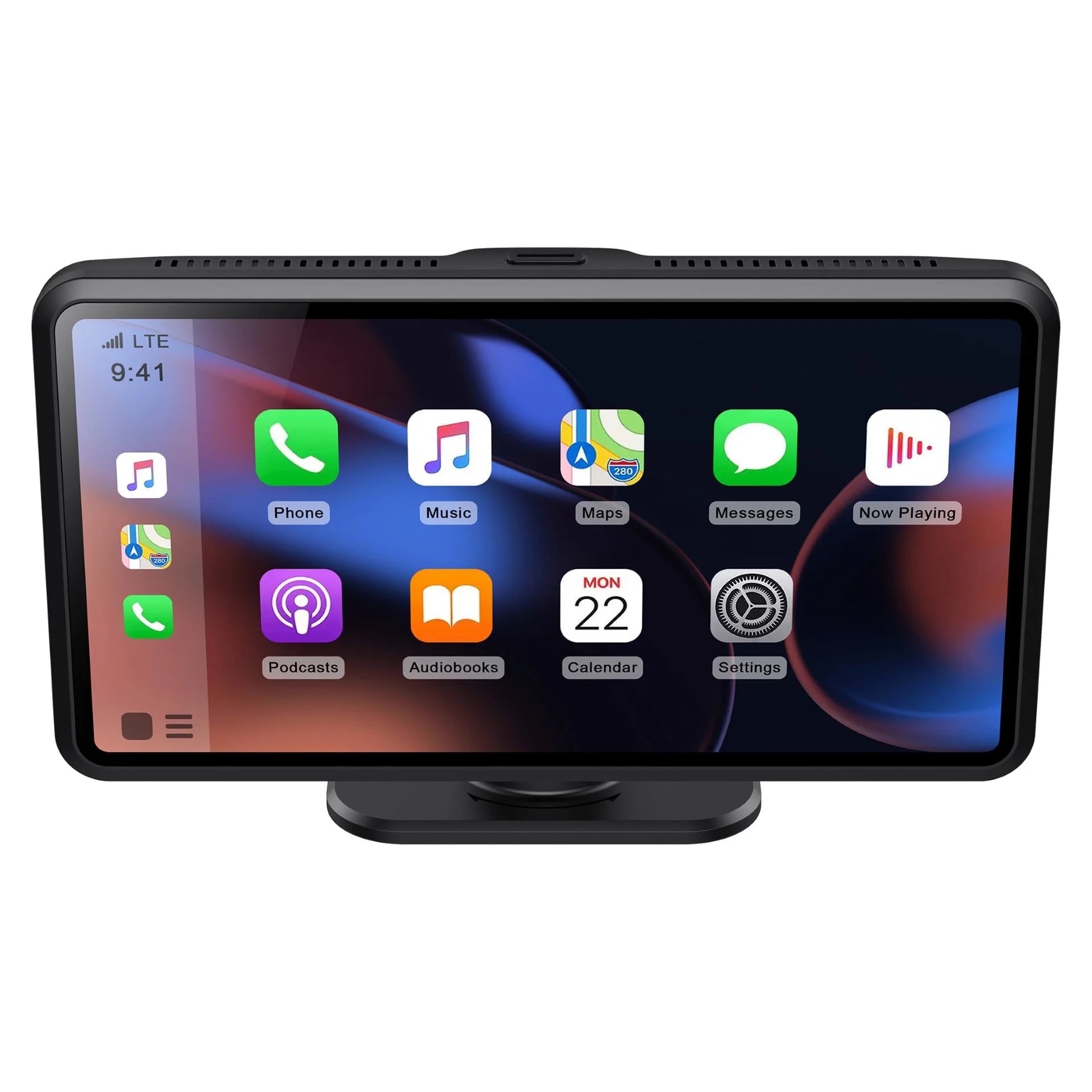 5" Portable Car In-Dash Unit with Wireless Carplay & Android Auto