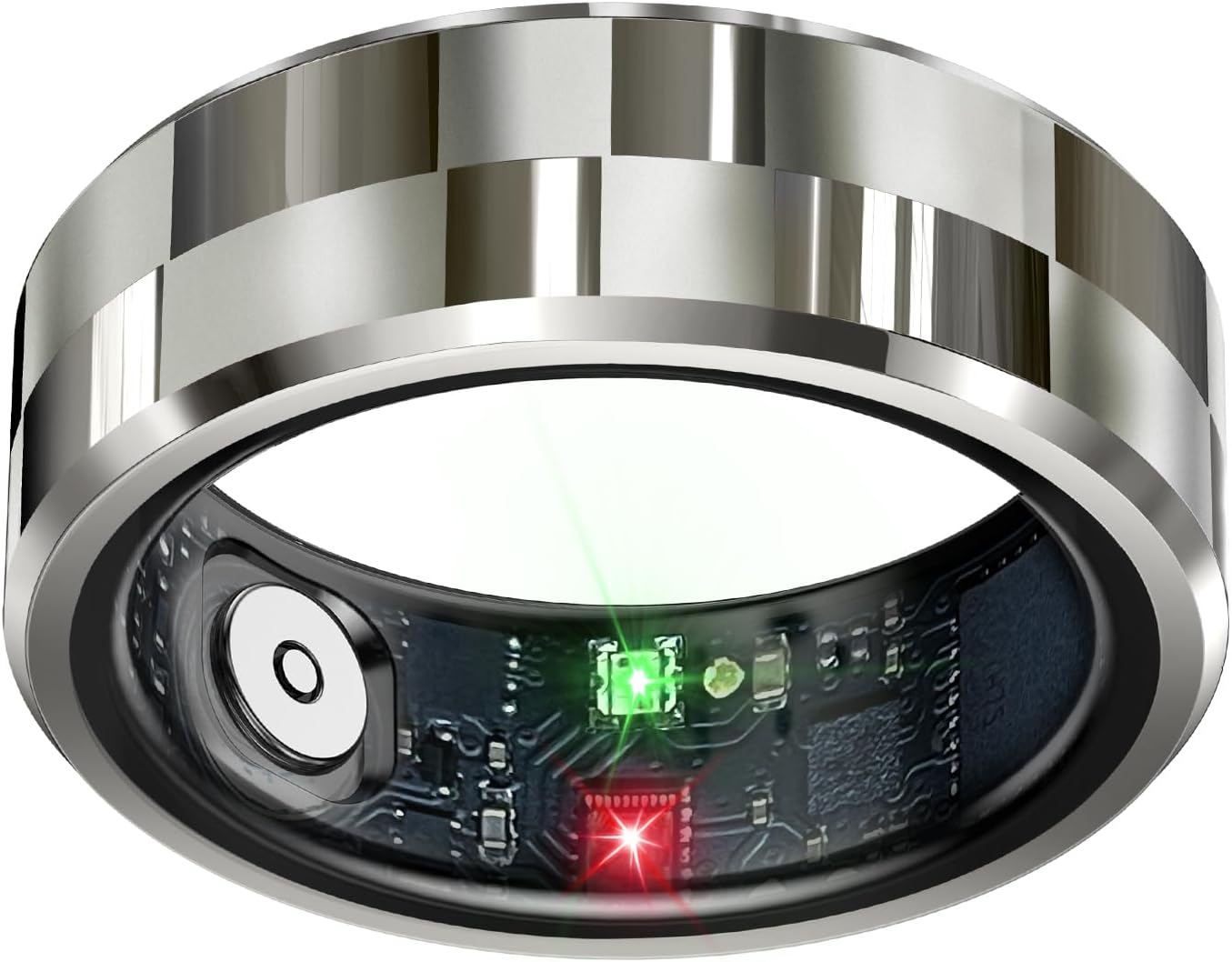 Smart Ring – Health & Sleep Tracker, Heart Rate, Activity Monitor, Air Gestures, Waterproof, 7-Day Battery, iOS/Android
