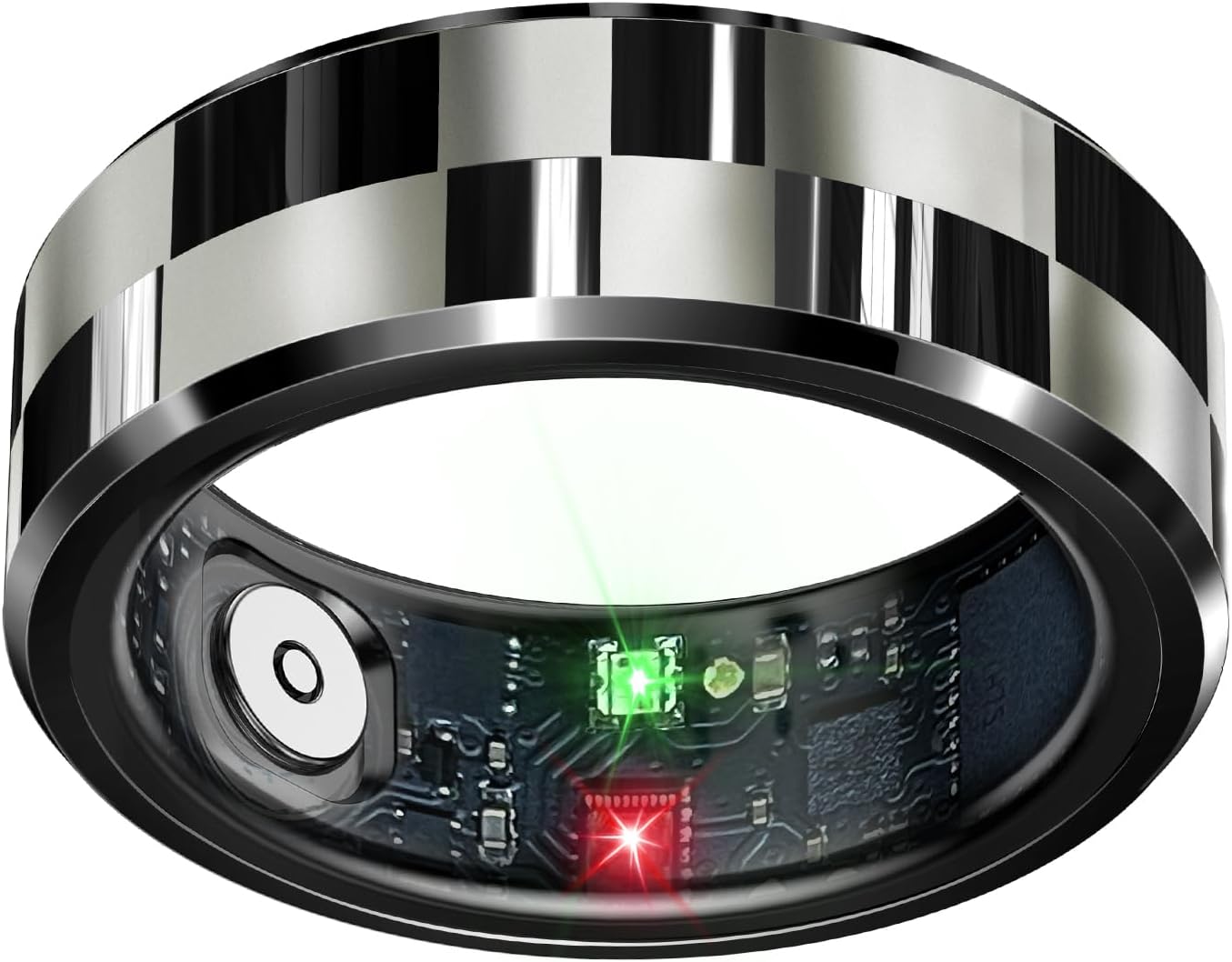 Smart Ring – Health & Sleep Tracker, Heart Rate, Activity Monitor, Air Gestures, Waterproof, 7-Day Battery, iOS/Android