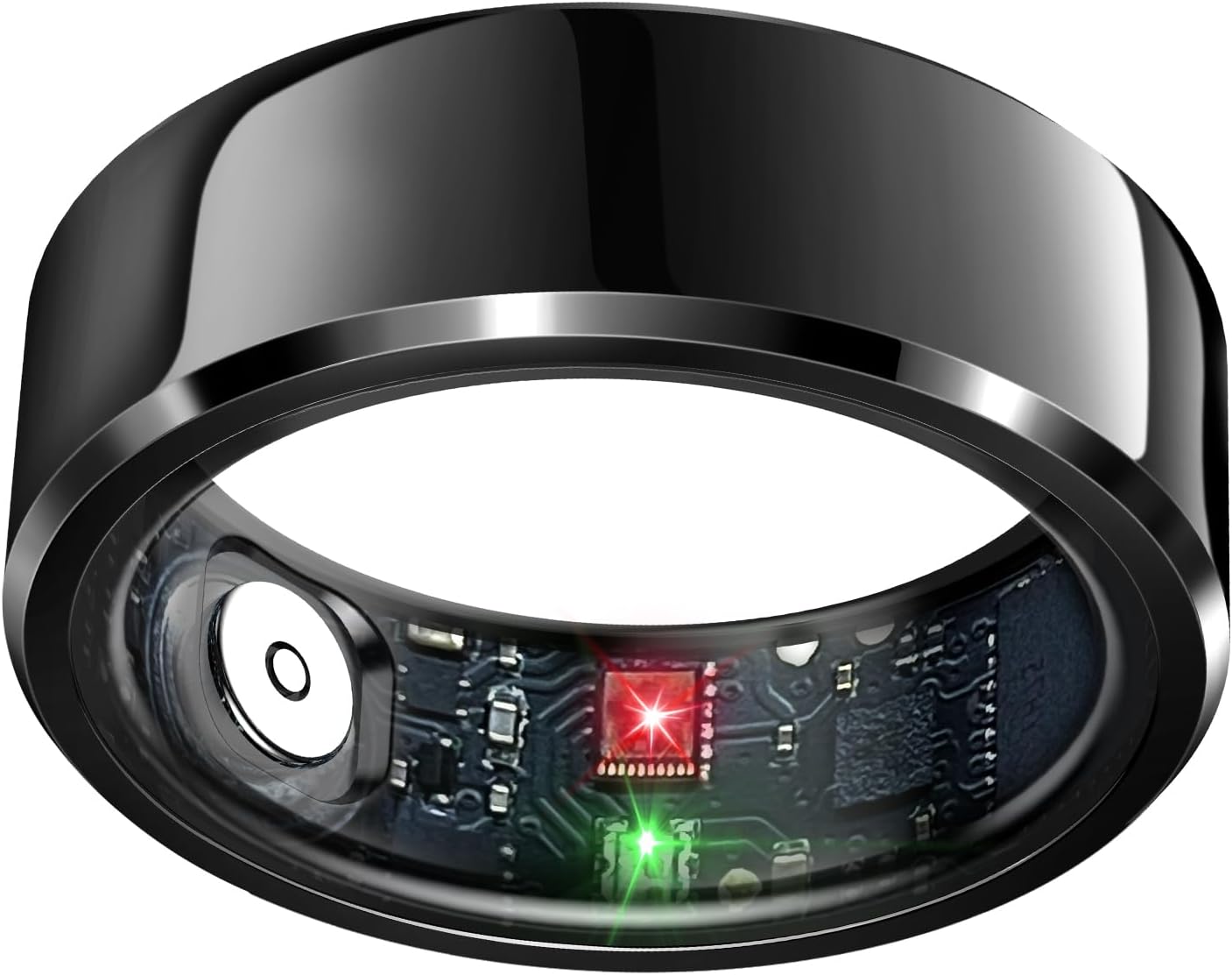 Smart Ring – Health & Sleep Tracker, Heart Rate, Activity Monitor, Air Gestures, Waterproof, 7-Day Battery, iOS/Android
