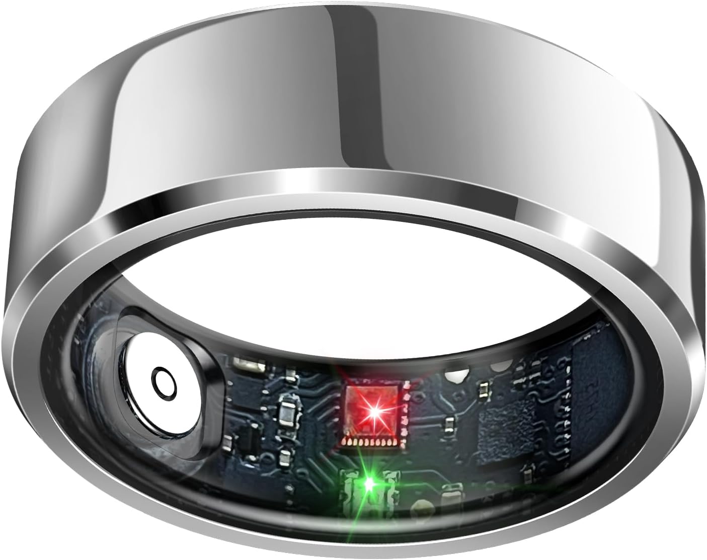 Smart Ring – Health & Sleep Tracker, Heart Rate, Activity Monitor, Air Gestures, Waterproof, 7-Day Battery, iOS/Android