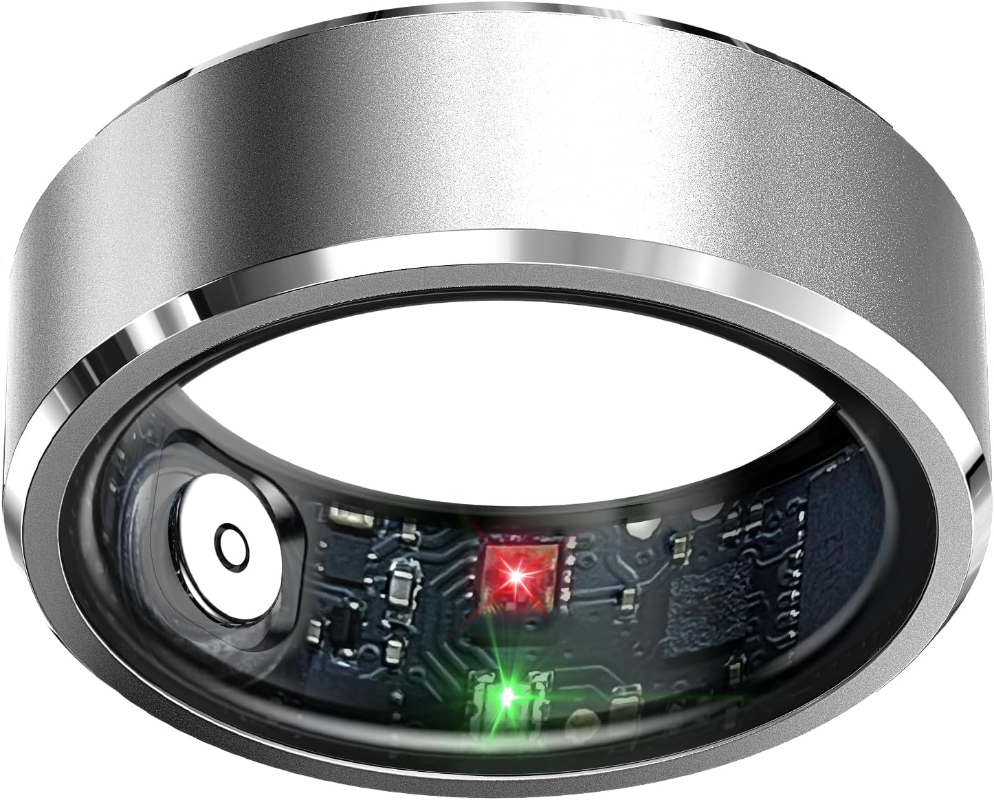 Smart Ring – Health & Sleep Tracker, Heart Rate, Activity Monitor, Air Gestures, Waterproof, 7-Day Battery, iOS/Android