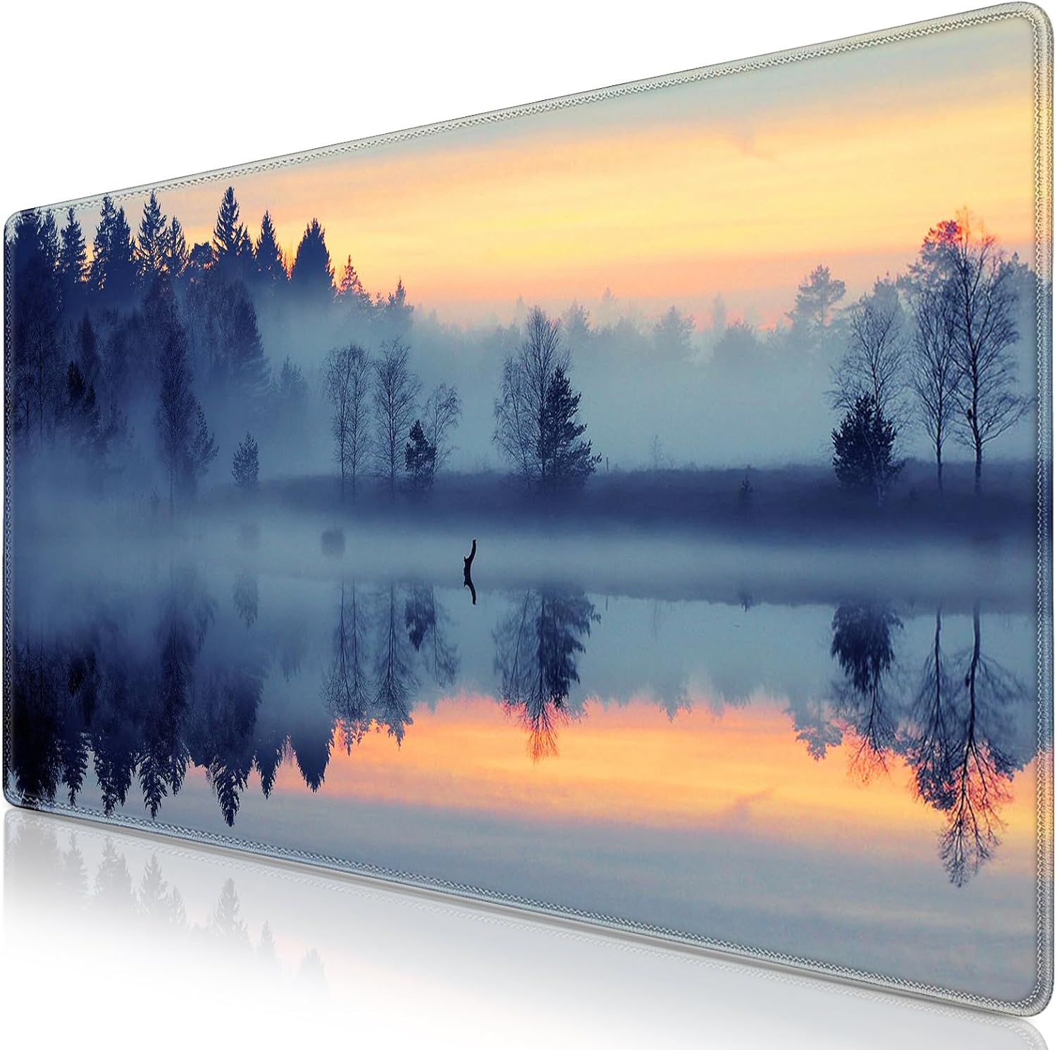 Gaming Mouse Pad, 31.5X15.7Inch with Non-Slip & Rubber Base