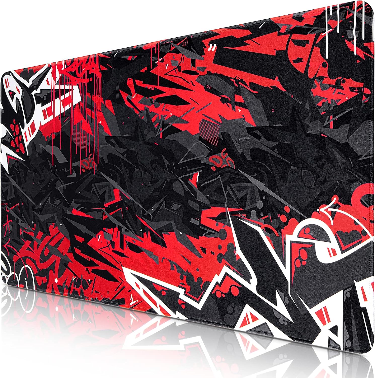 Gaming Mouse Pad, 31.5X15.7Inch with Non-Slip & Rubber Base
