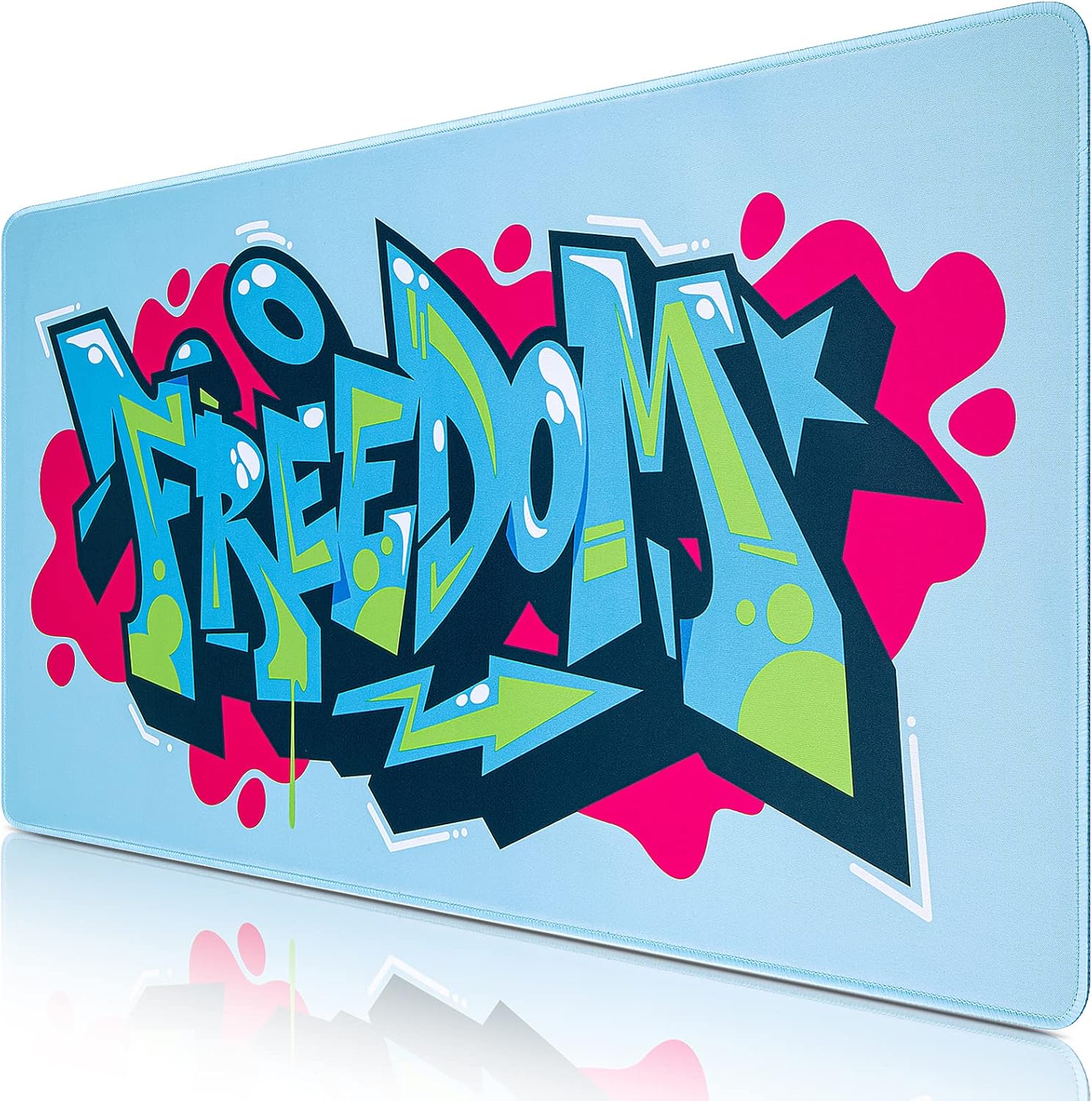 Gaming Mouse Pad, 31.5X15.7Inch with Non-Slip & Rubber Base