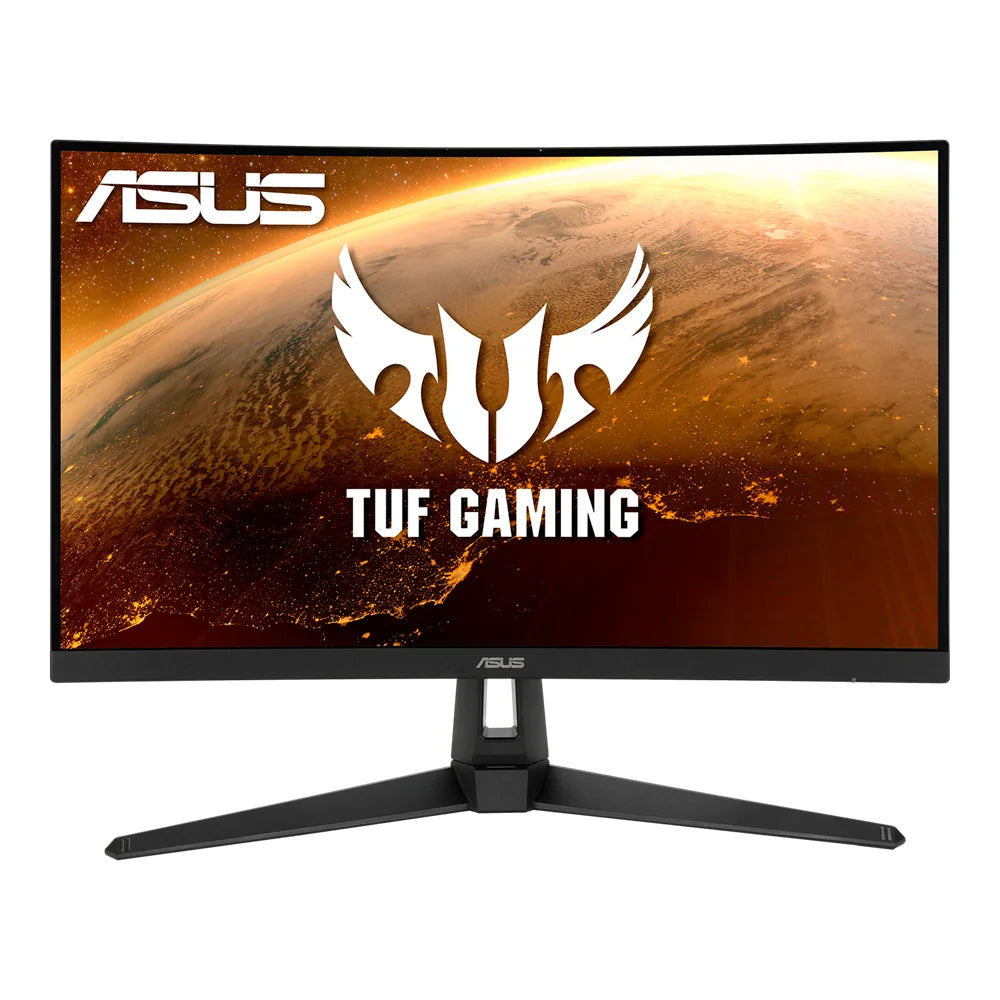 TUF Gaming 27" QHD Curved Gaming Monitor – QHD (2560X1440), 165Hz(Above 144Hz), Extreme Low Motion Blur™, Adaptive-Sync, Freesync™ Premium, 1Ms (MPRT)