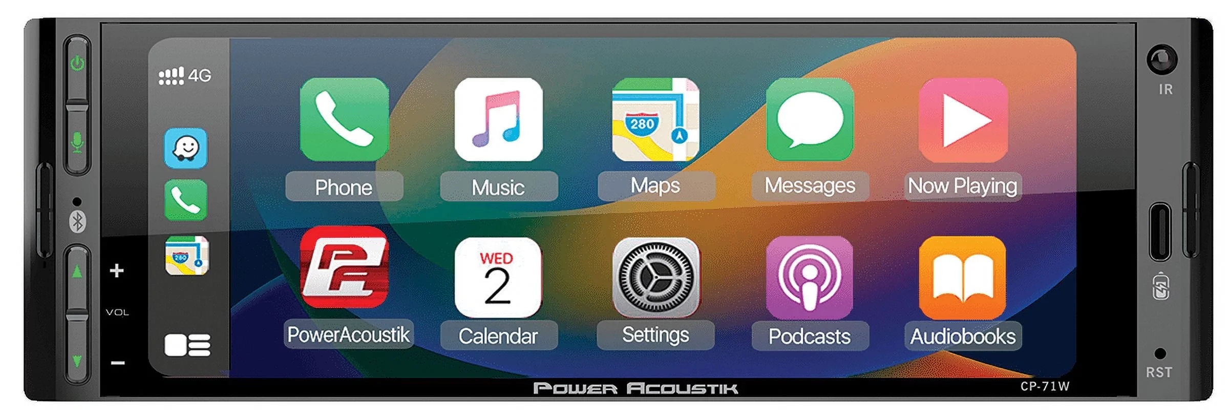6.5" Color Touchscreen Car Stereo with Bluetooth, Apple Carplay & Android Auto