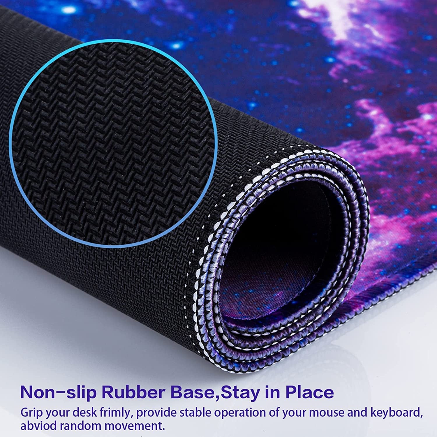 Gaming Mouse Pad, 31.5X15.7Inch with Non-Slip & Rubber Base