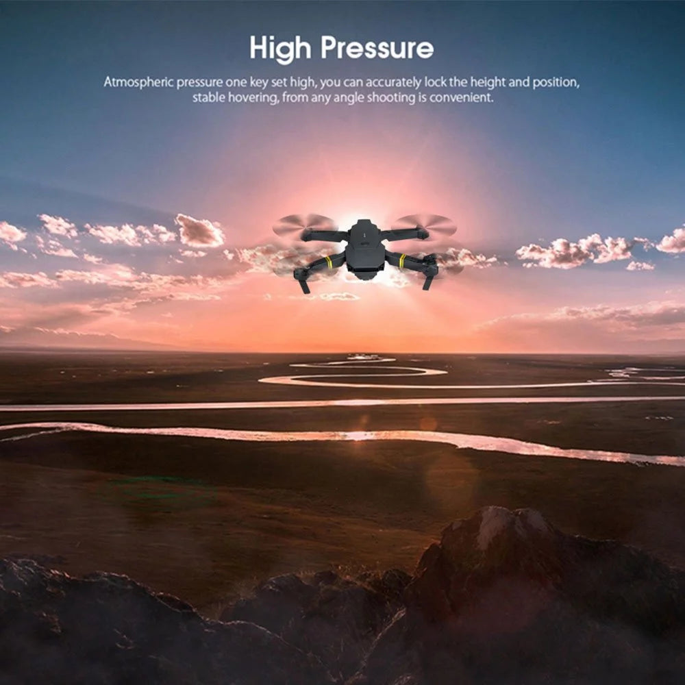 Drone with Camera 4K, Drones for Adults, Wifi FPV RC Quadcopter with Multiple Flight Modes, Headless Mode, One Key Start Mode