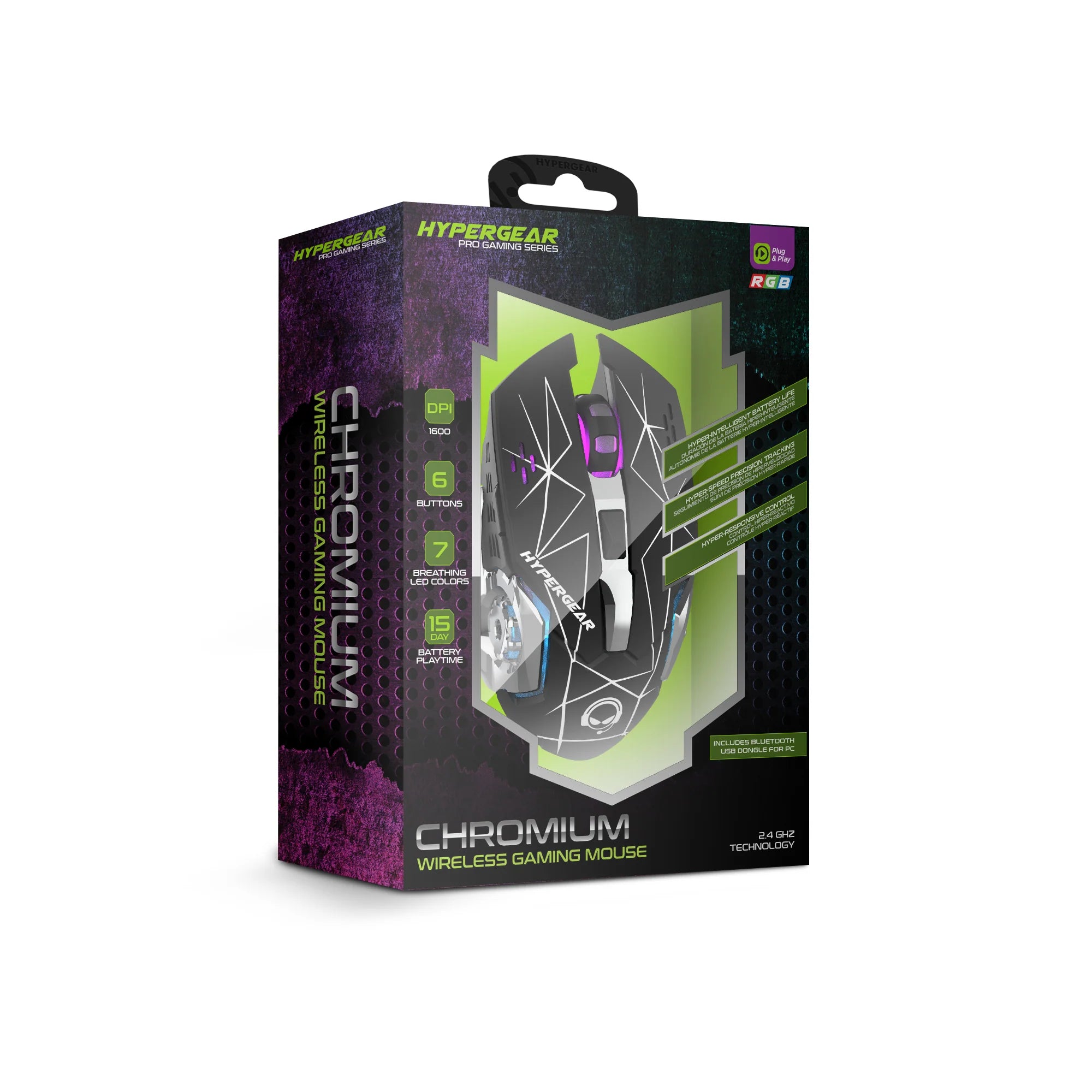 Hypergear Chromium Wireless Gaming Mouse